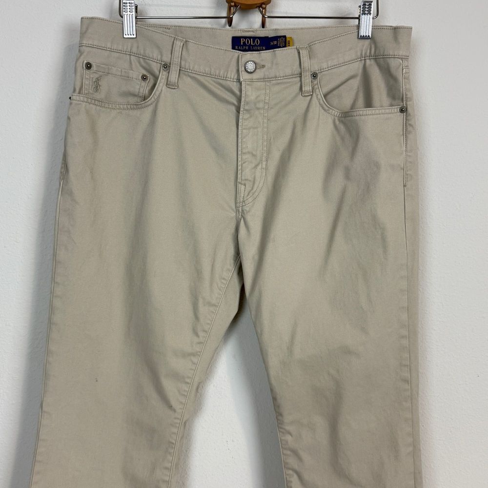 Polo Ralph Lauren Tan Patch Pocket Pants 34x30 - Picture 2 of 11